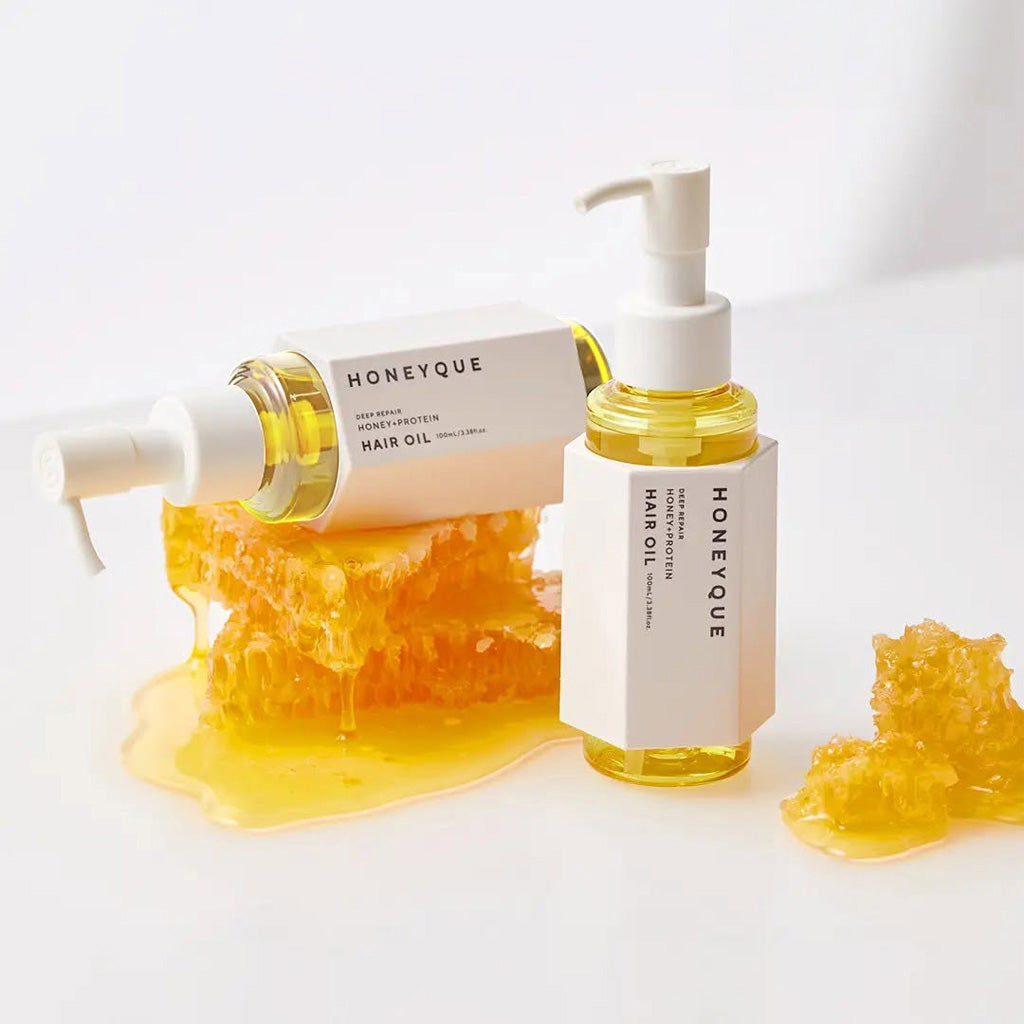 HONEYQUE 深层修护 蜜糖蛋白 保湿发尾油 清爽型 150 毫升
