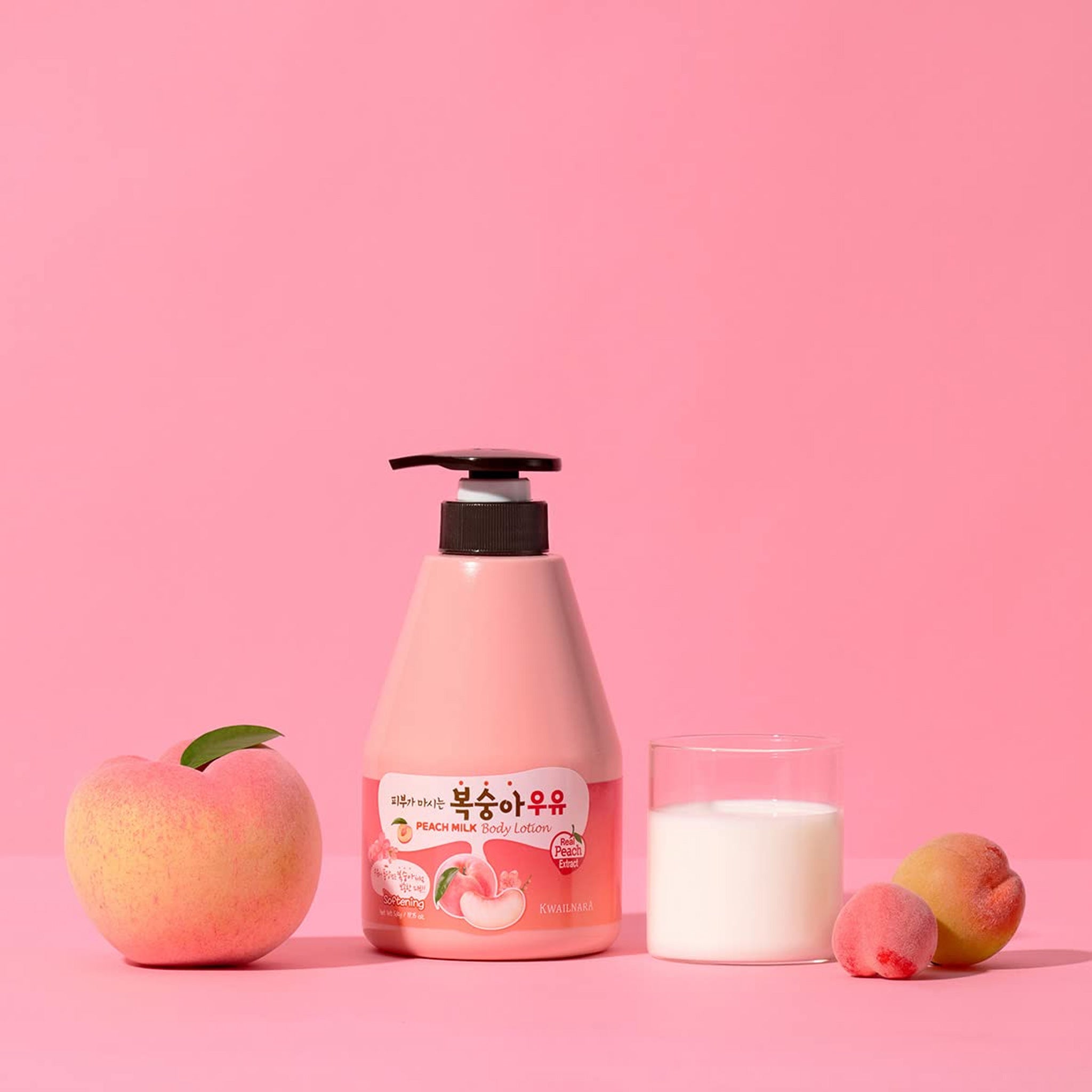 KWAILNARA Peach Milk Body Lotion 560g