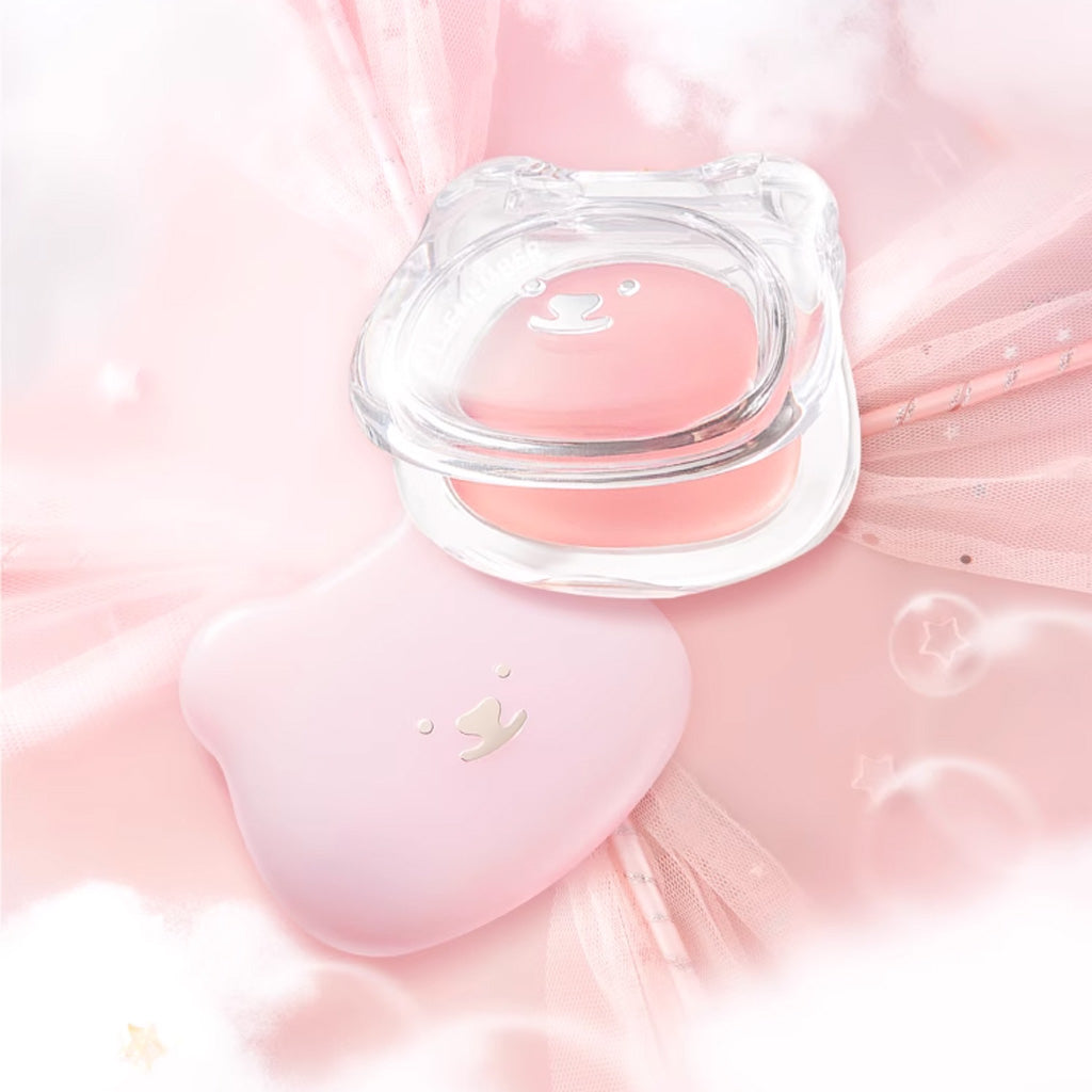 LEEMEMBER Magic Bear Hydrating Multi-Use Balm combines hydration with a pop of color