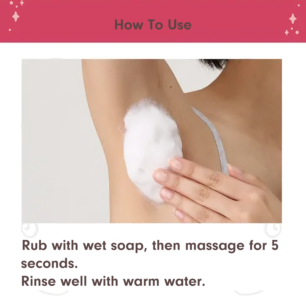 Liberta Himecoto Shiro Waki Hime Armpit Princess Soap 100 g