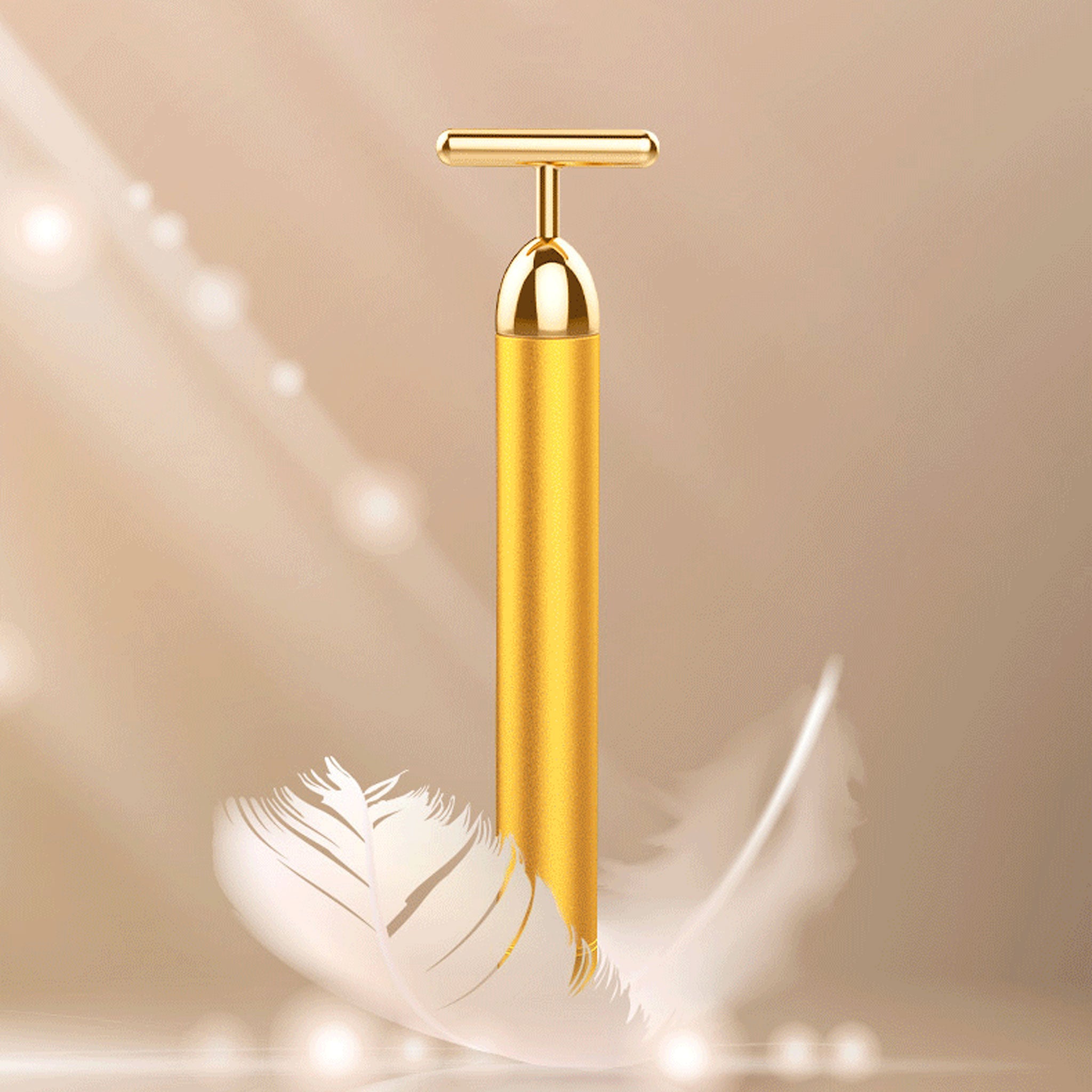 MC BIKEN Beauty Bar 24K Golden Pulse Facial Massager