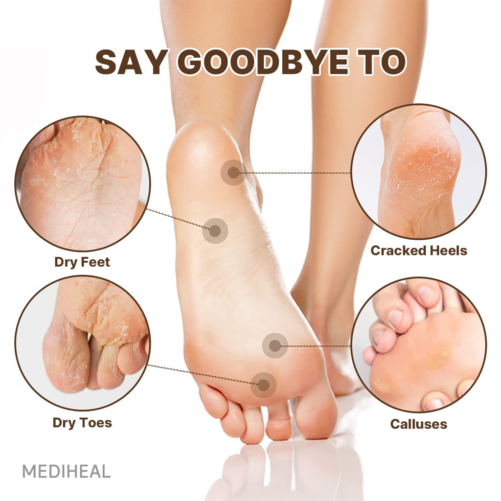 MEDIHEAL Derma Layer Foot Mask 5 pcs