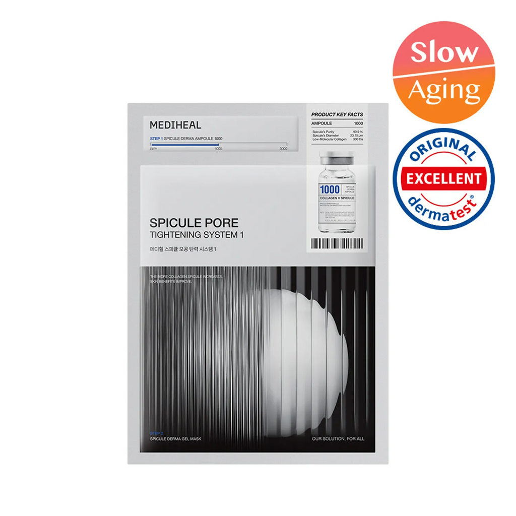 MEDIHEAL Spicule Pore Tightening System 1 Mask 4 pcs