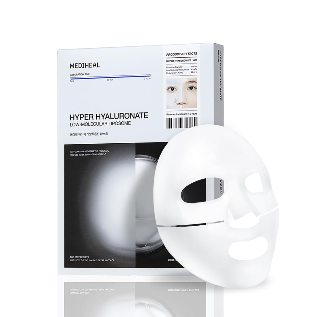 MEDIHEAL Hyper Hyaluronate Mask 4 pcs