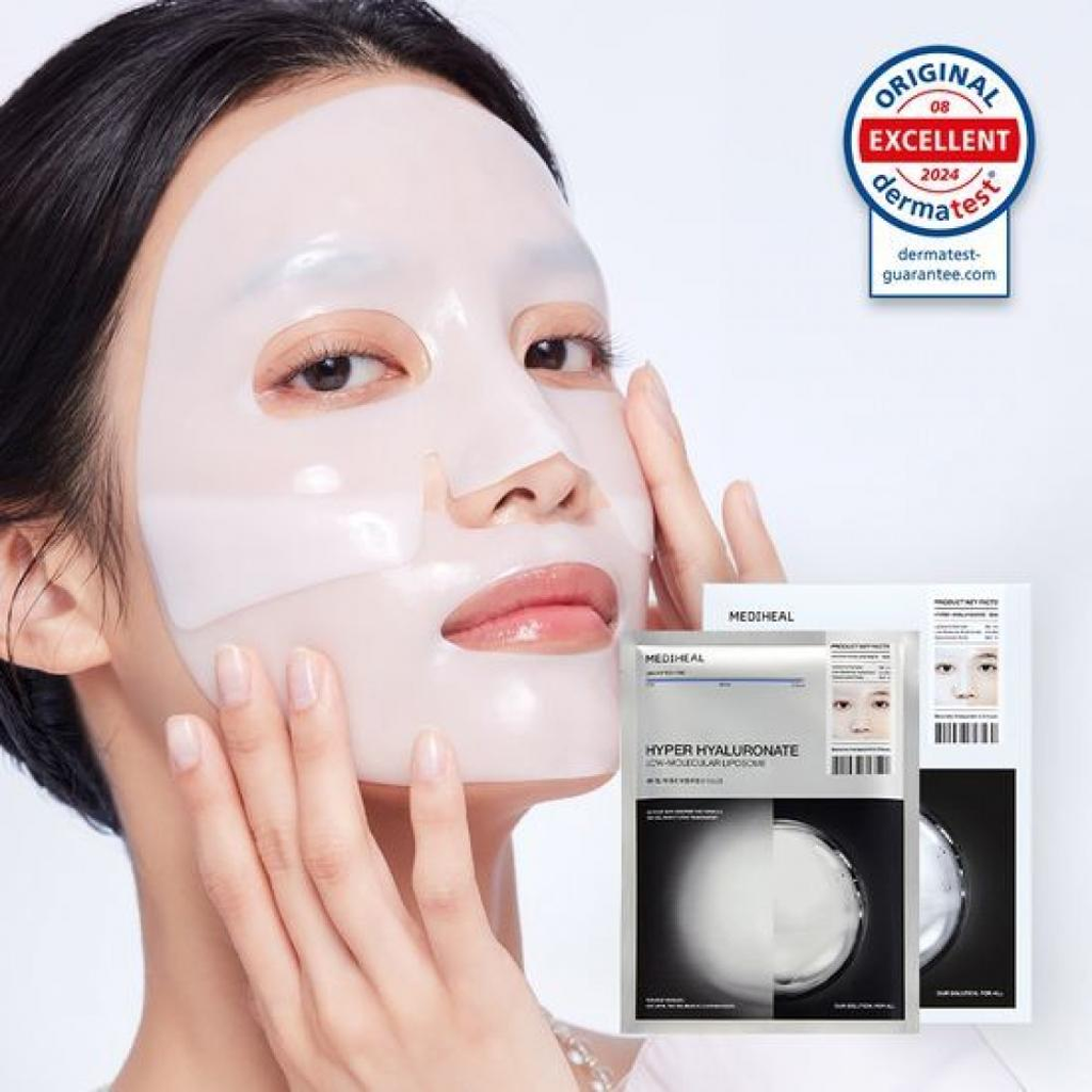 MEDIHEAL Hyper Hyaluronate Mask 4 pcs
