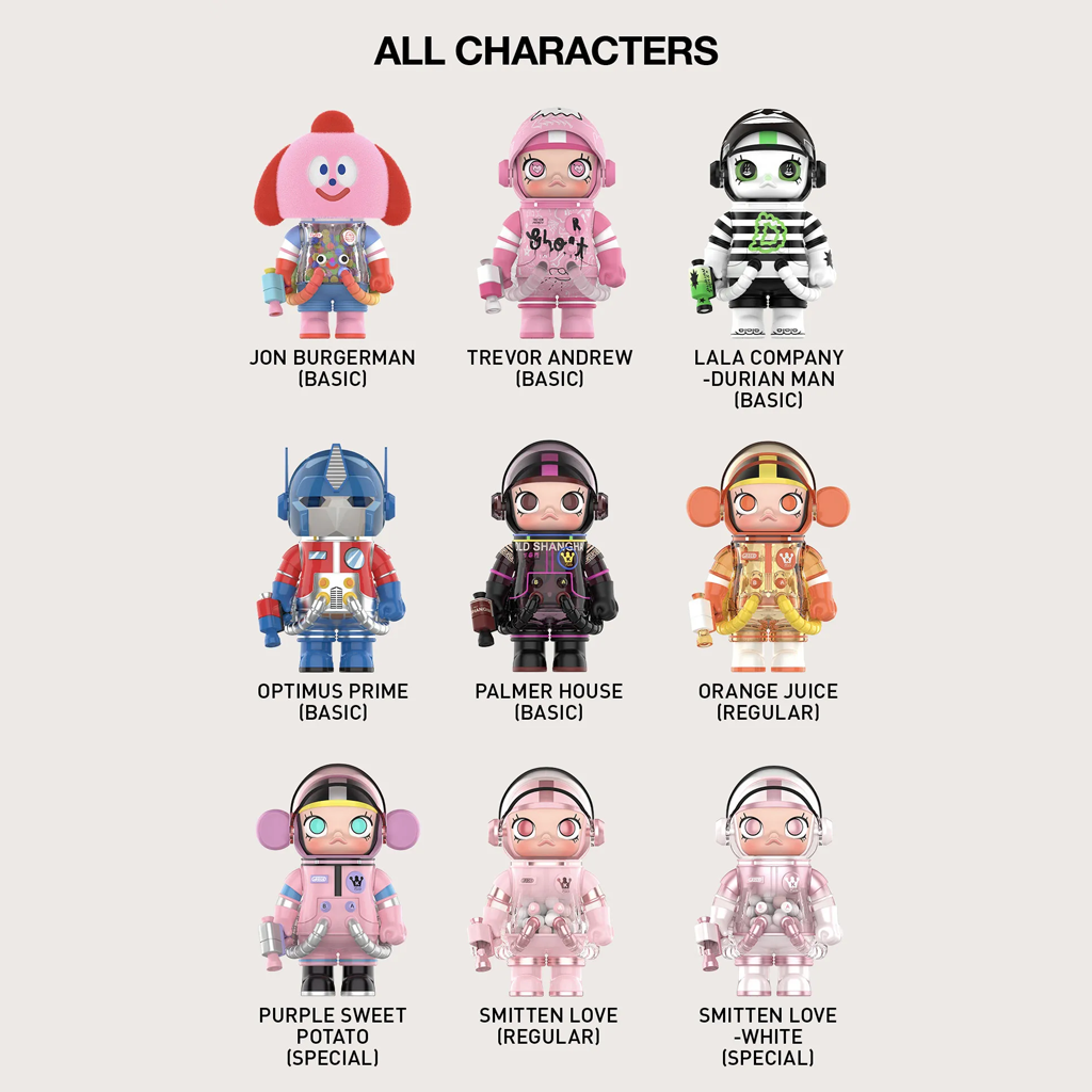 POP MART MEGA SPACE MOLLY 100% Series4 Blind Box