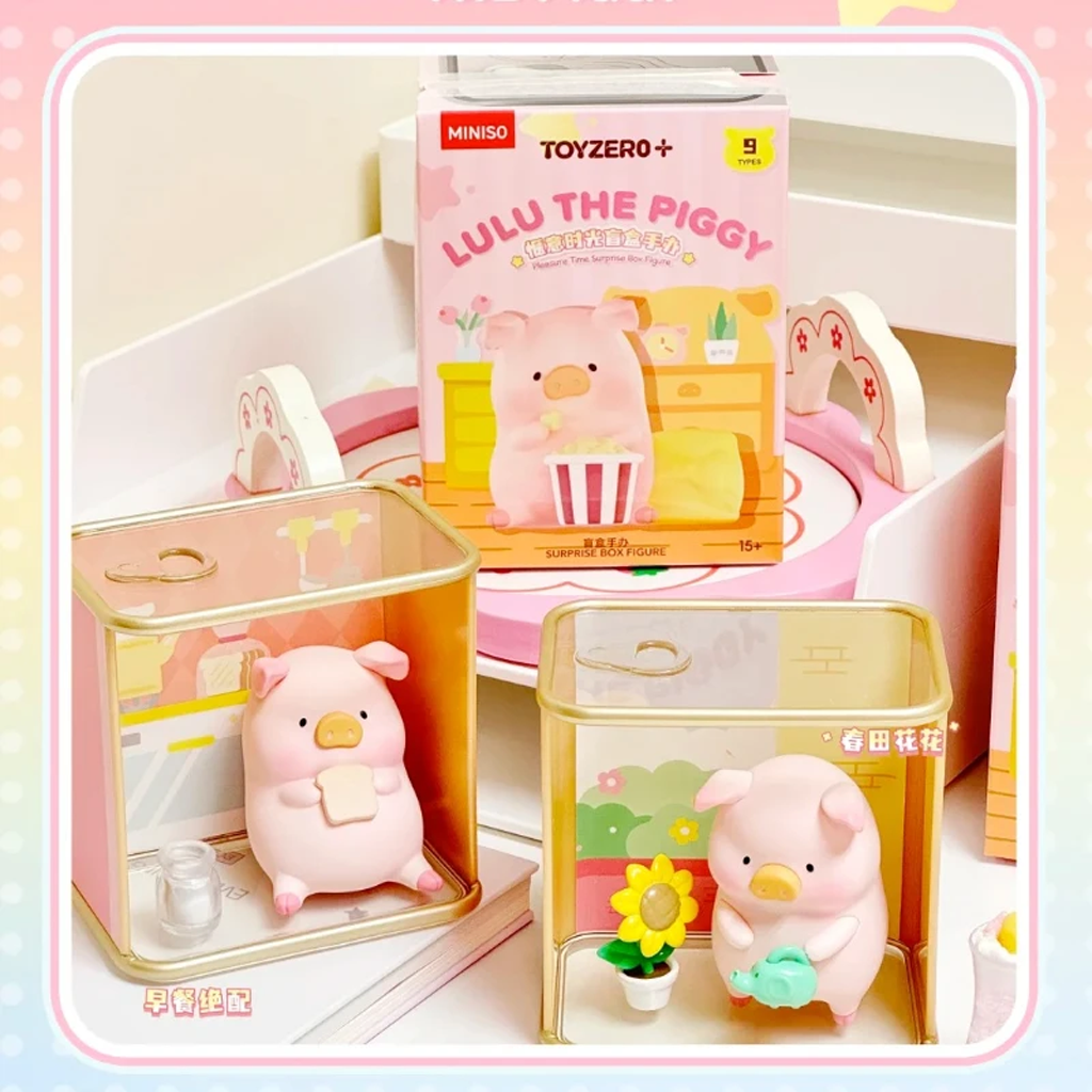 MINISO TOYZERO+ Lulu The Piggy Pleasure Time Series Blind Box 1 pc