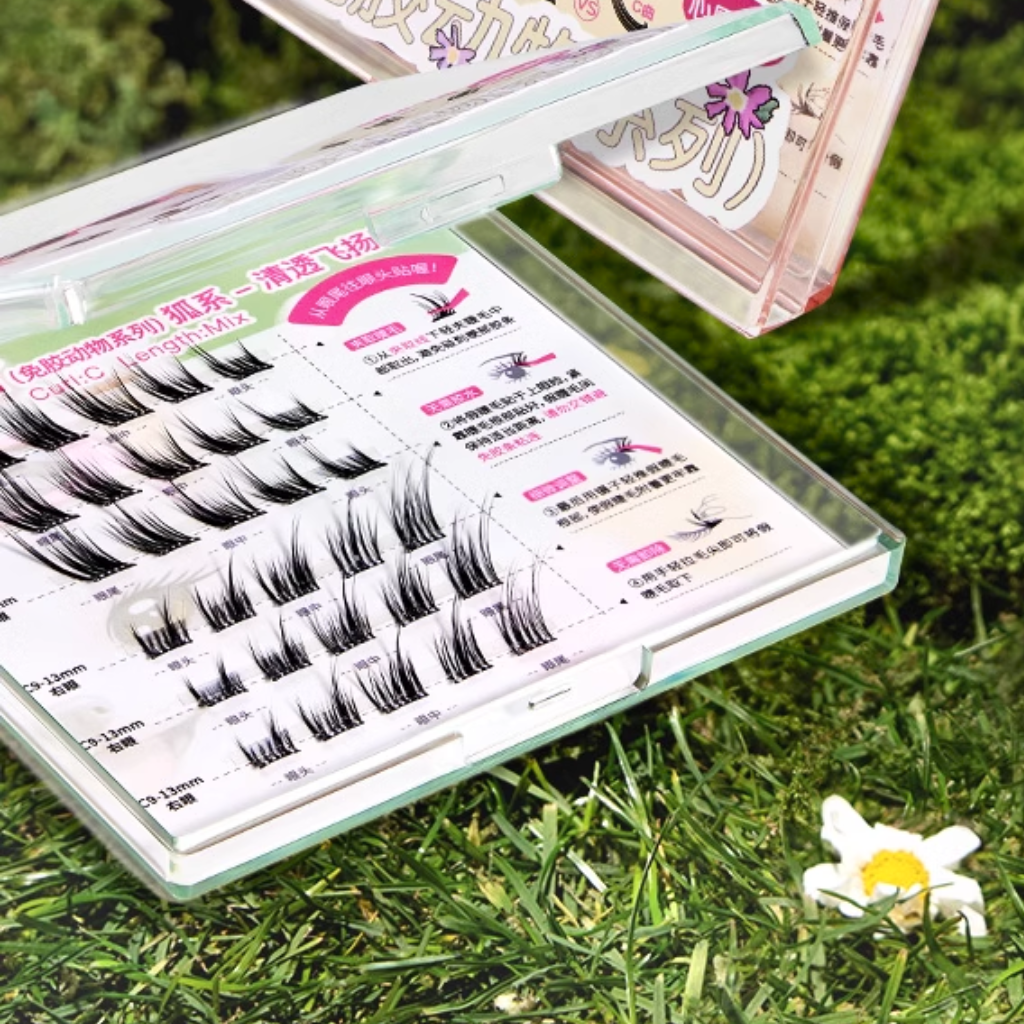 It offers an innovative and convenient way to achieve captivating, fox-like eyes without the need for adhesive.