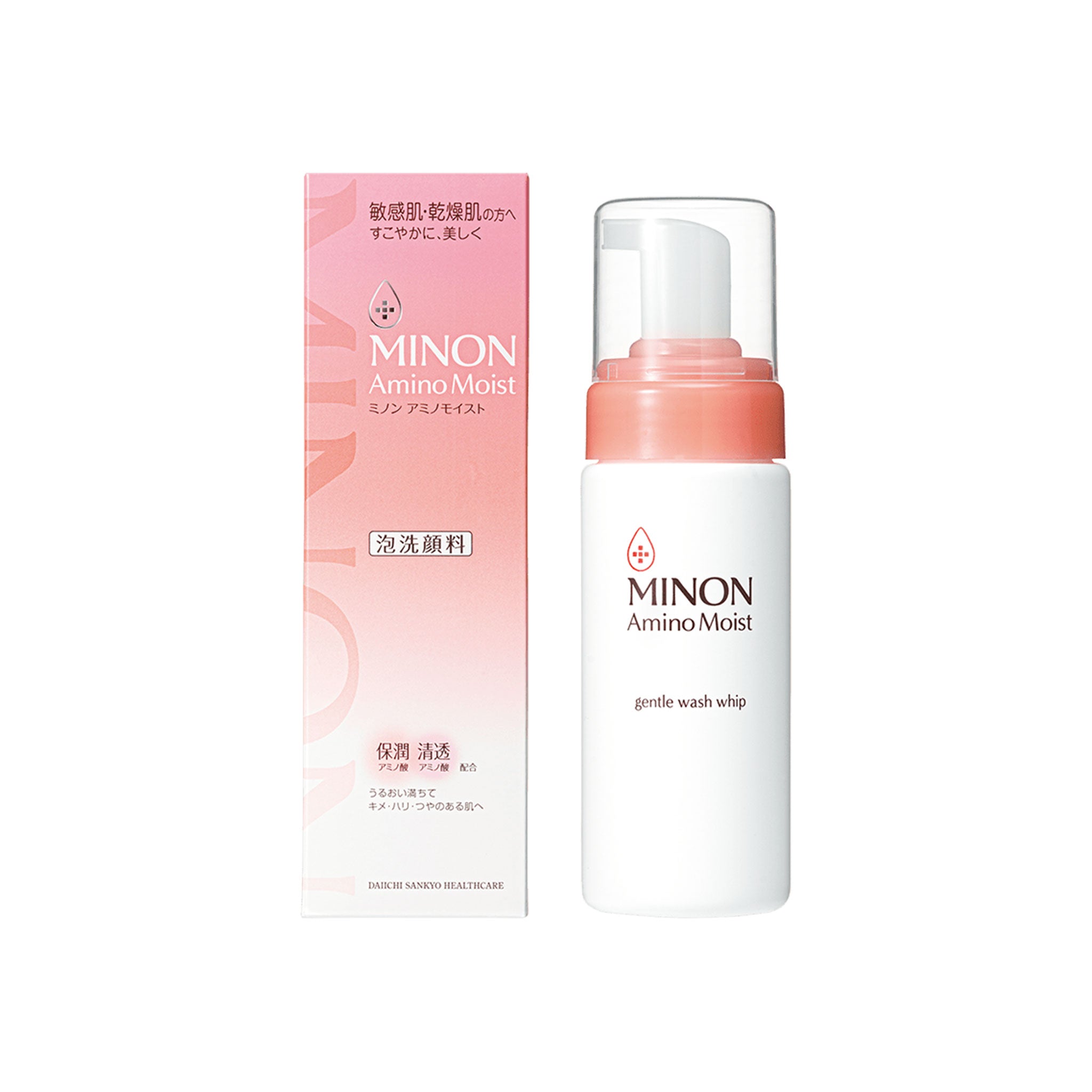 Minon Amino Moist Gentle Wash Whip Foaming Cleanser 150ml