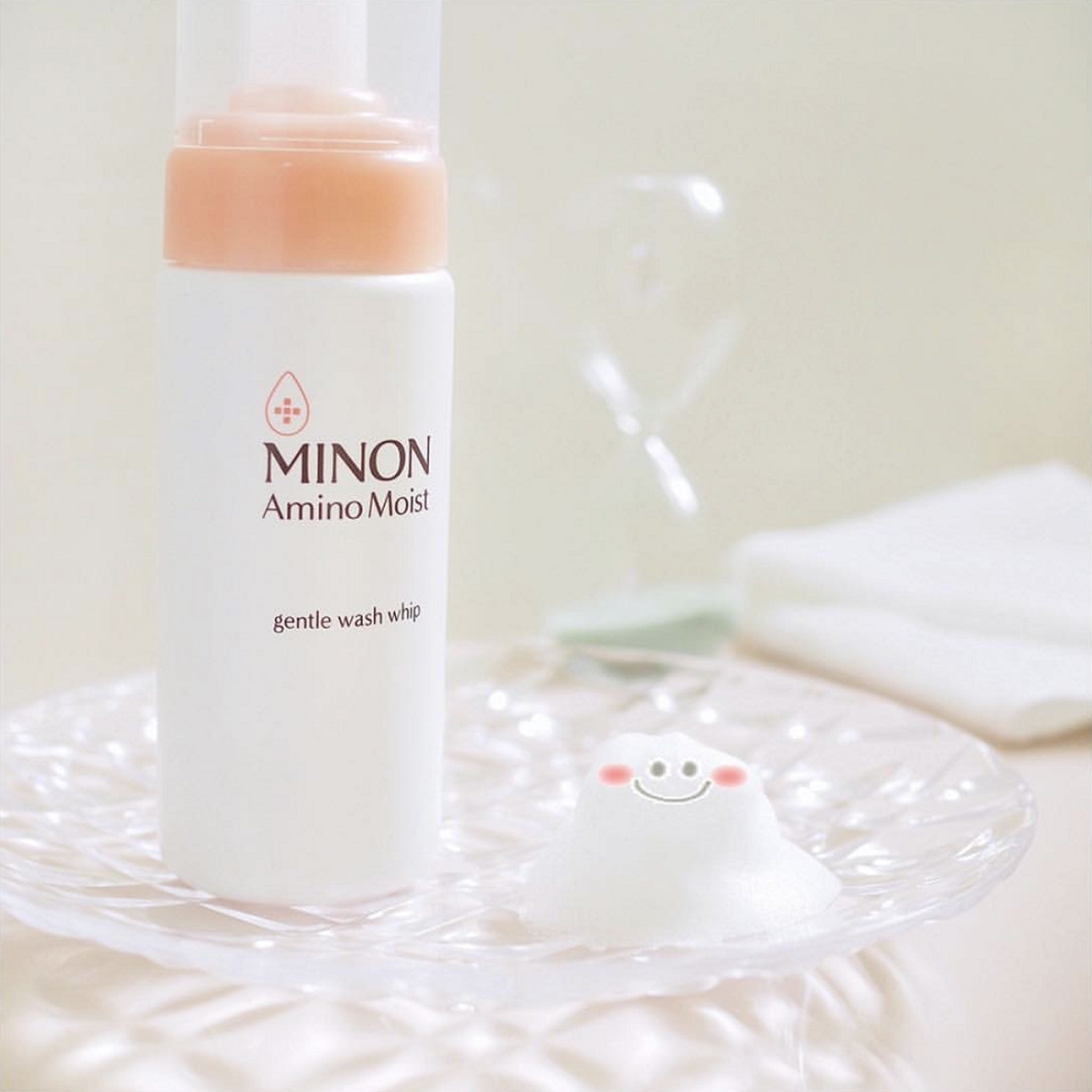 Minon Amino Moist Gentle Wash Whip Foaming Cleanser 150ml