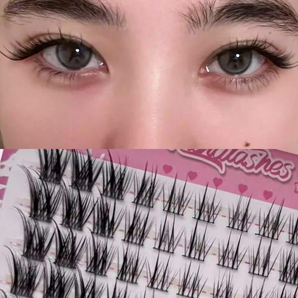 NANALASHES Butterfly Fairy False Eyelashes 60 pcs