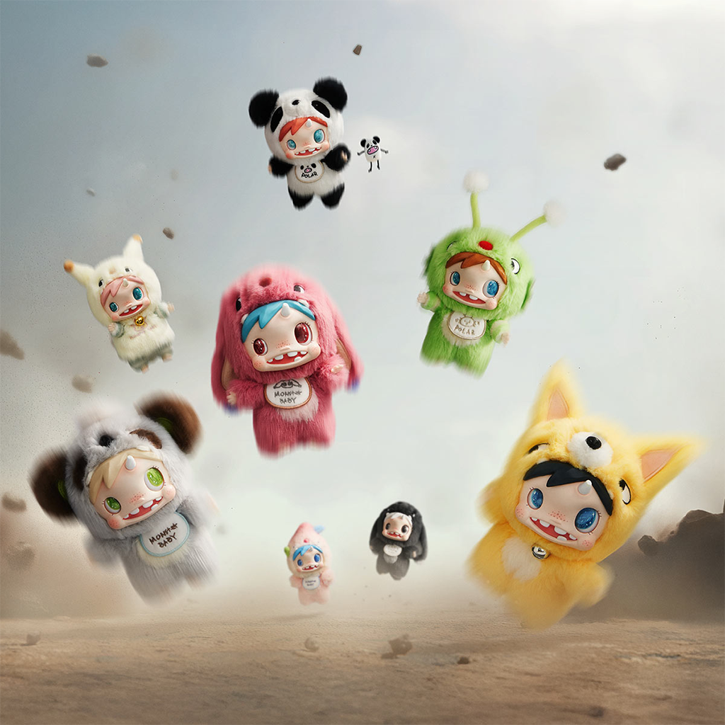 POLAR-Monster Baby Collection Series Plush Pendant Ver.1