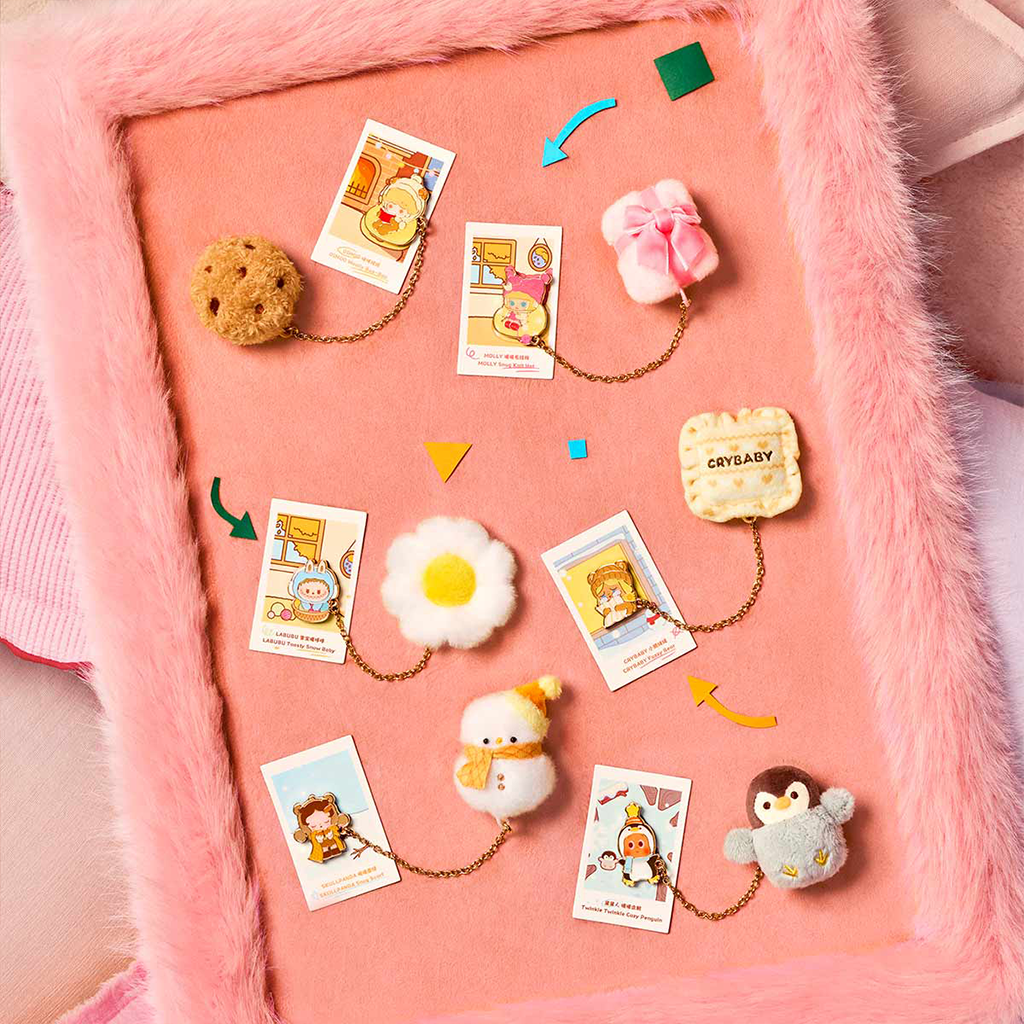 POP BEAN Fluffy & Cozy Series-Fridge Magnet Blind Box