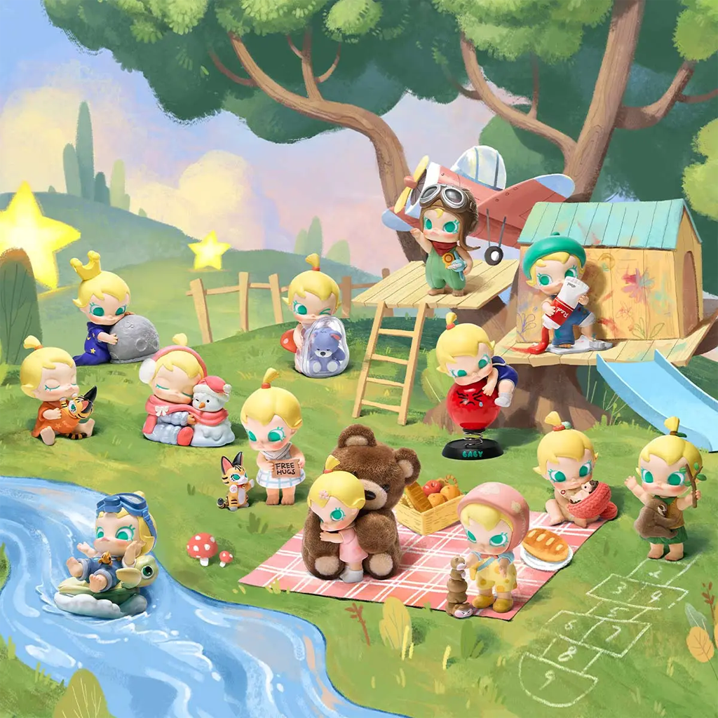 POP MART Baby Molly My Huggable Discovery Series Figures Blind Box