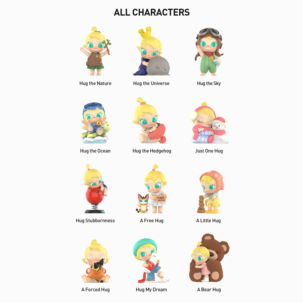 POP MART Baby Molly My Huggable Discovery Series Figures Blind Box