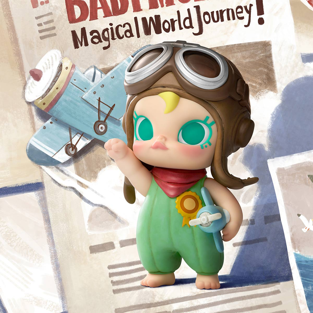 POP MART Baby Molly My Huggable Discovery Series Figures Blind Box