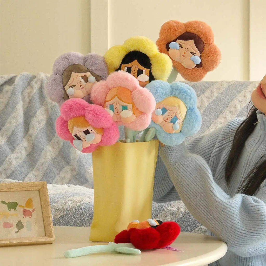 POP MART CRYBABY Sad Club Series - Plush Flower Blind Box