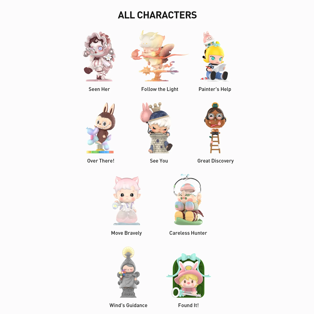 POP MART Finding MOKOKO Series Figures Blind Box