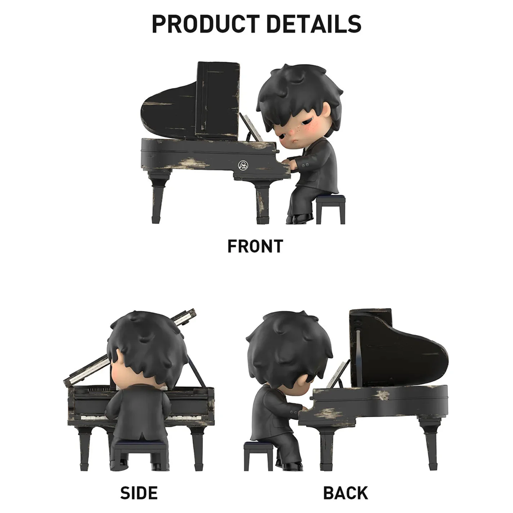 POP MART Hirono The Pianist Figure