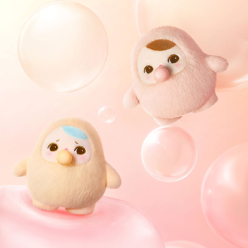 POP MART PUCKY BEANIE BUBBLE UP SERIES-Plush Pendant Blind Box