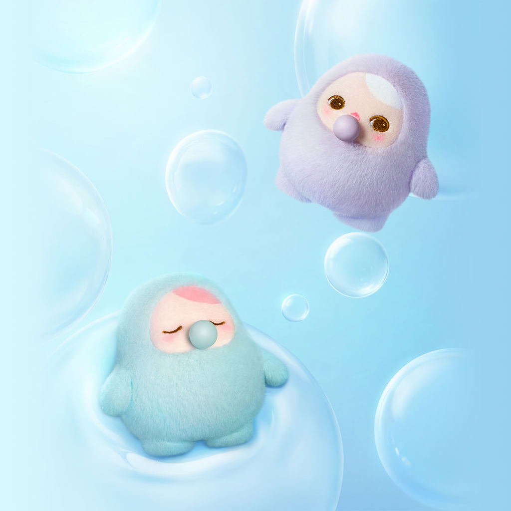 POP MART PUCKY BEANIE BUBBLE UP SERIES-Plush Pendant Blind Box