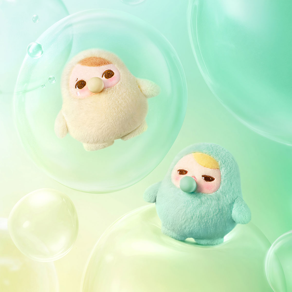 POP MART PUCKY BEANIE BUBBLE UP SERIES-Plush Pendant Blind Box