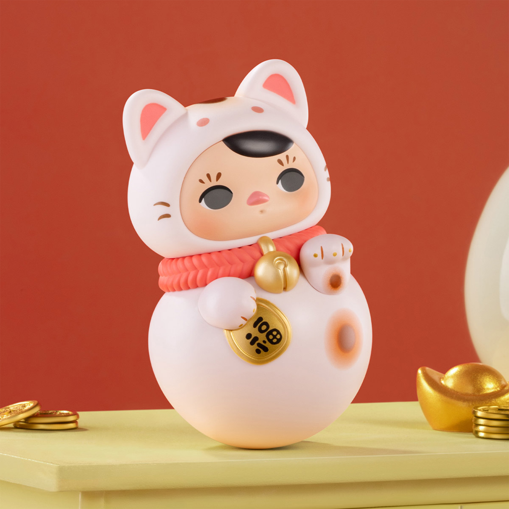 POP MART PUCKY Roly-Poly Kitty Series Figures Blind Box