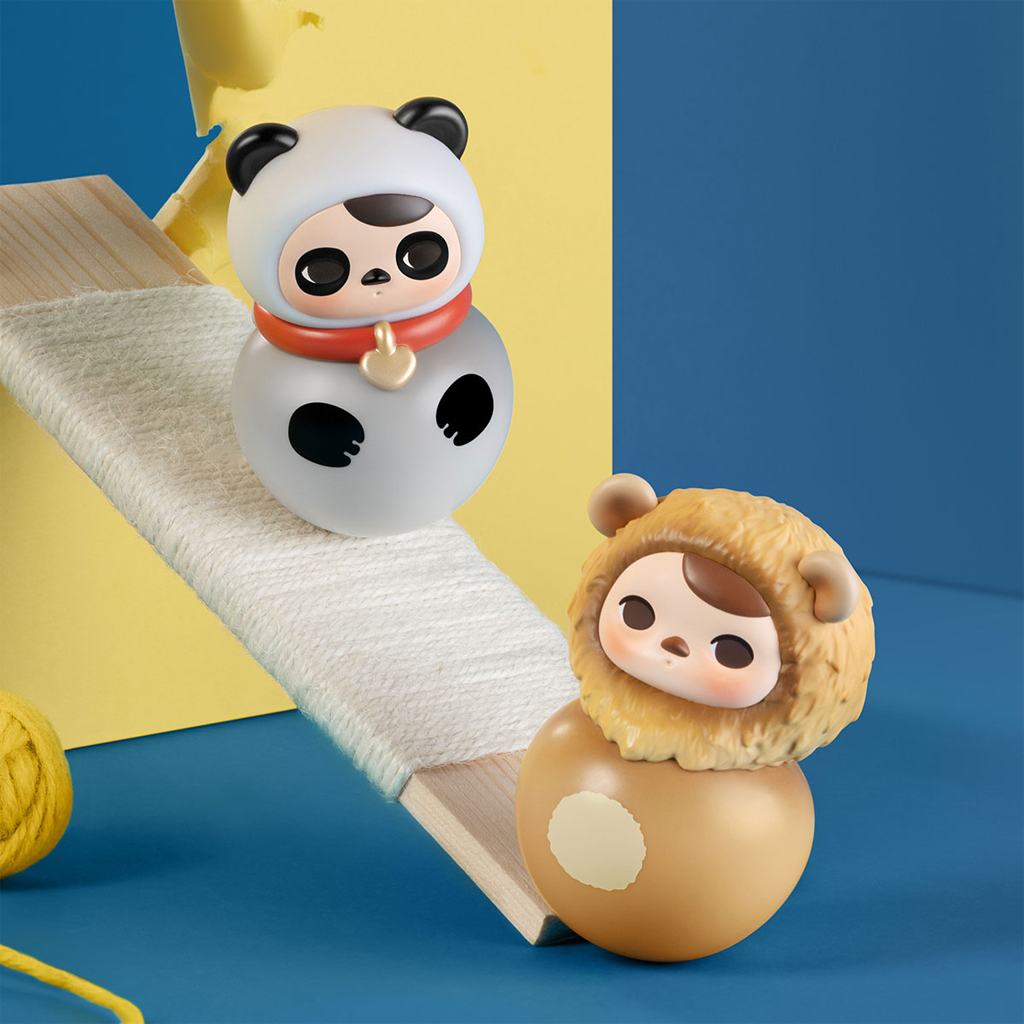 POP MART PUCKY Roly-Poly Kitty Series Figures Blind Box