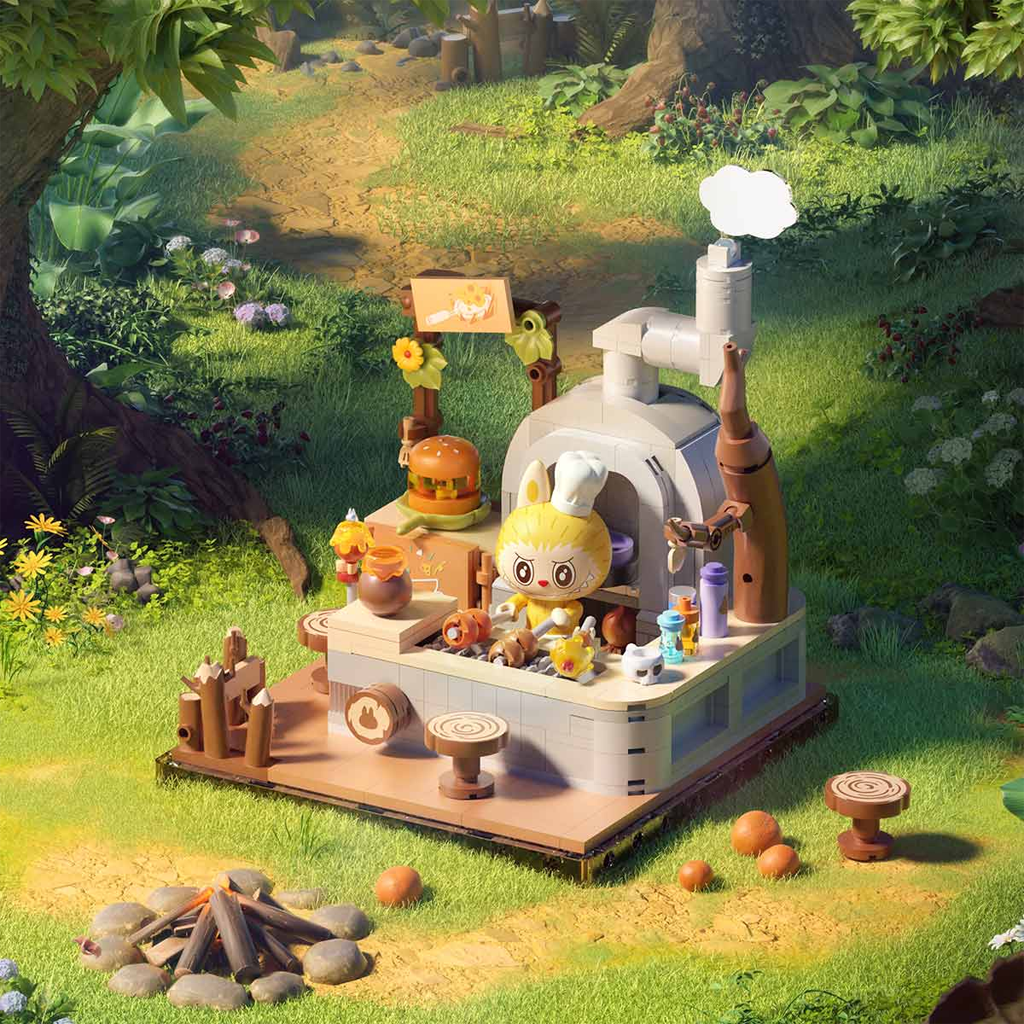 POP MART THE MONSTERS Forest Secret Base Series Blocks Part