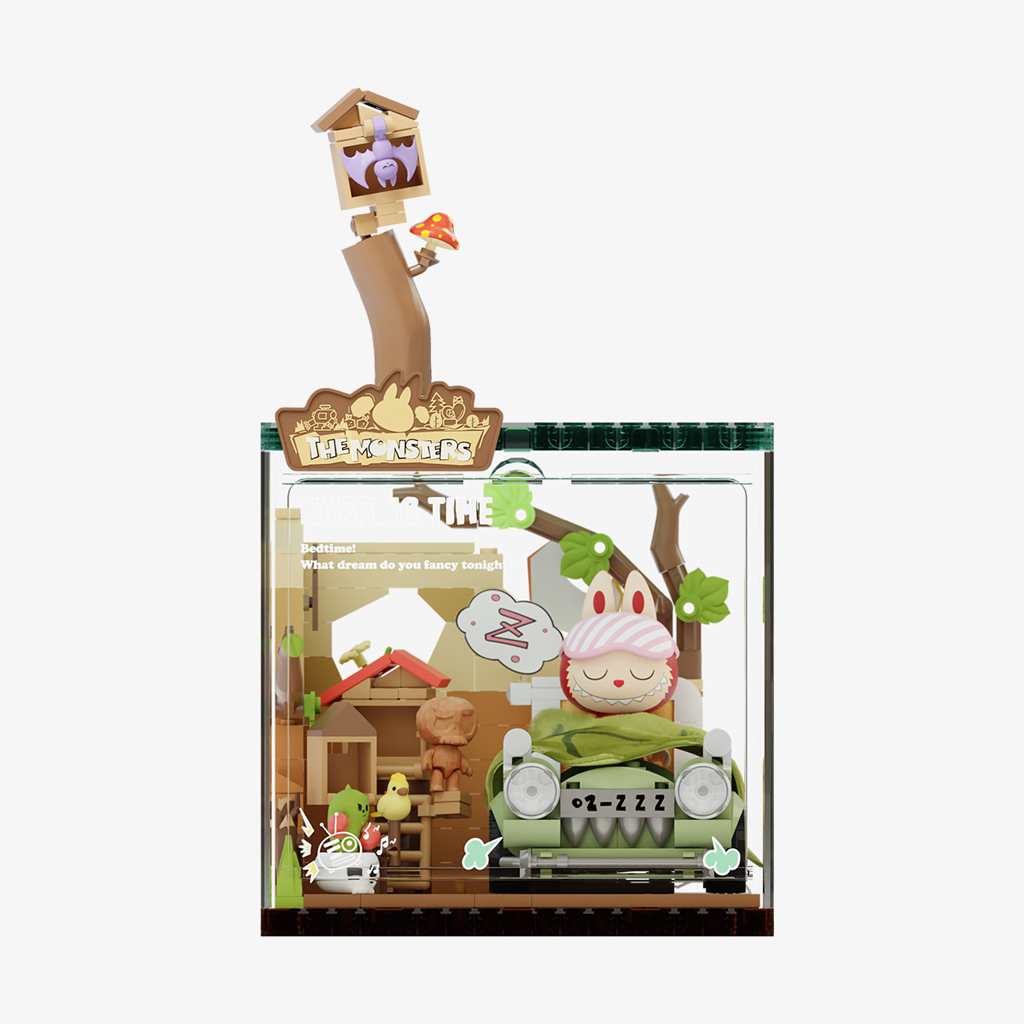 POP MART THE MONSTERS Forest Secret Base Series Blocks Part 2 - Napping Time