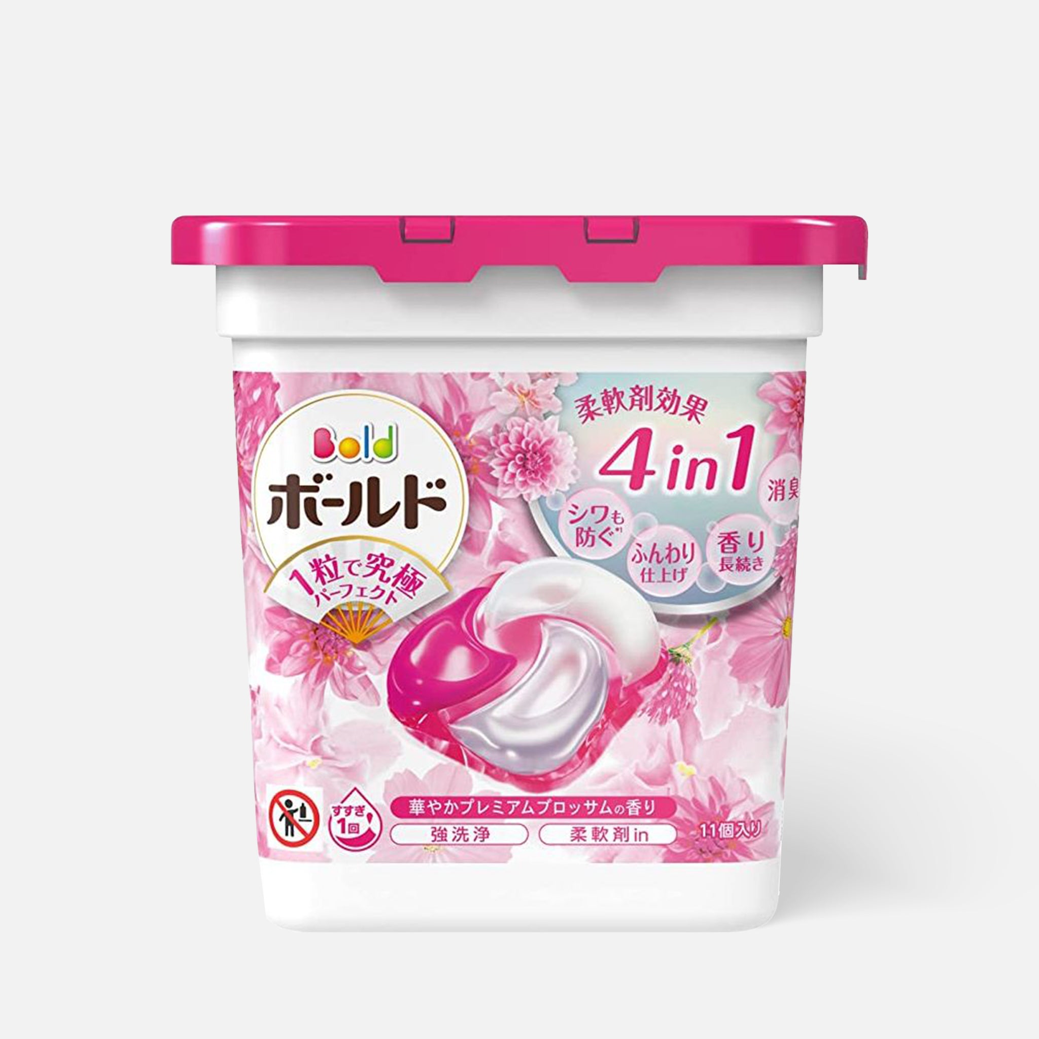 P&G 宝洁 Bold Gel 4D 超浓洗衣凝胶 花香 11pcs