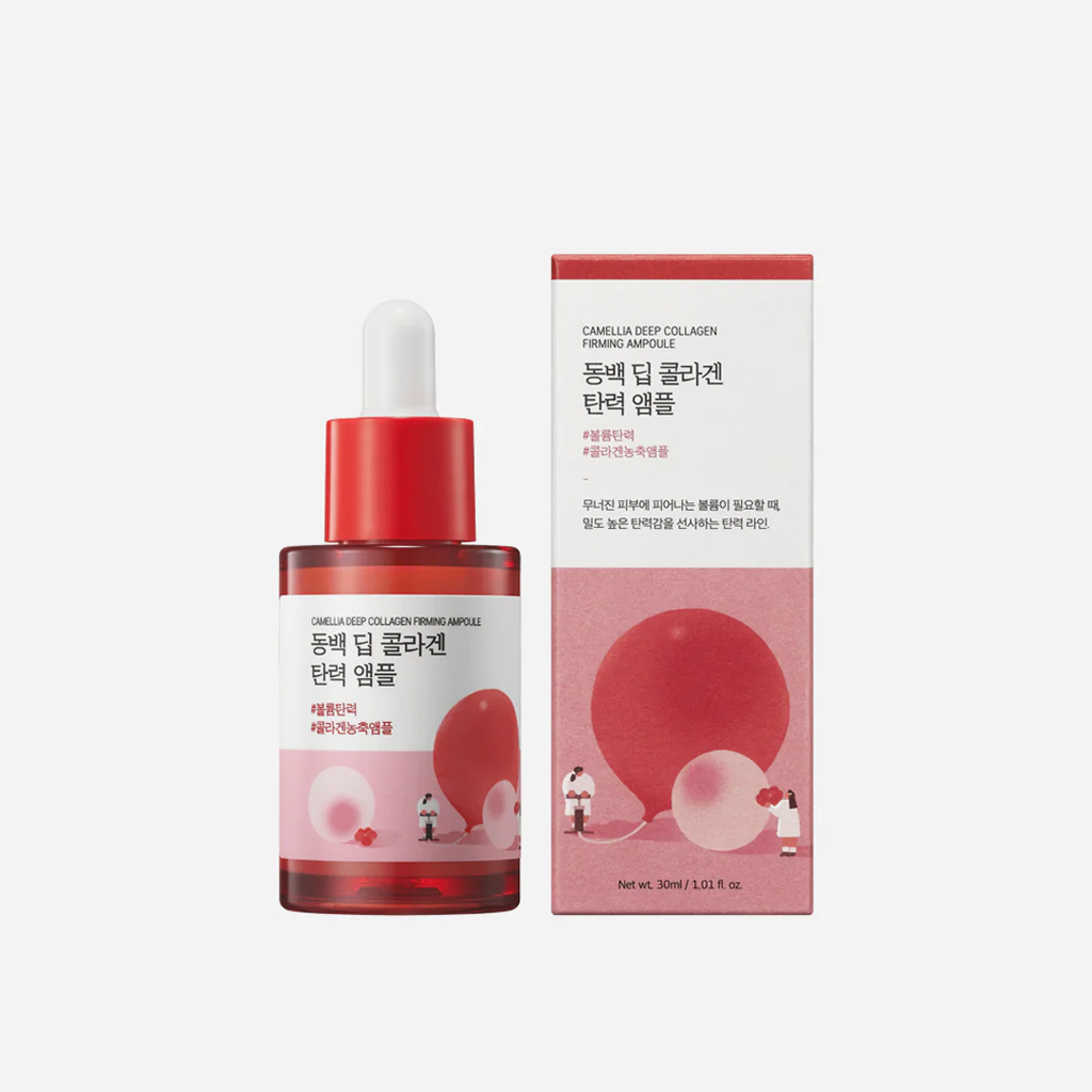 ROUND LAB Camellia Deep Collagen Firming Ampoule 30 ml