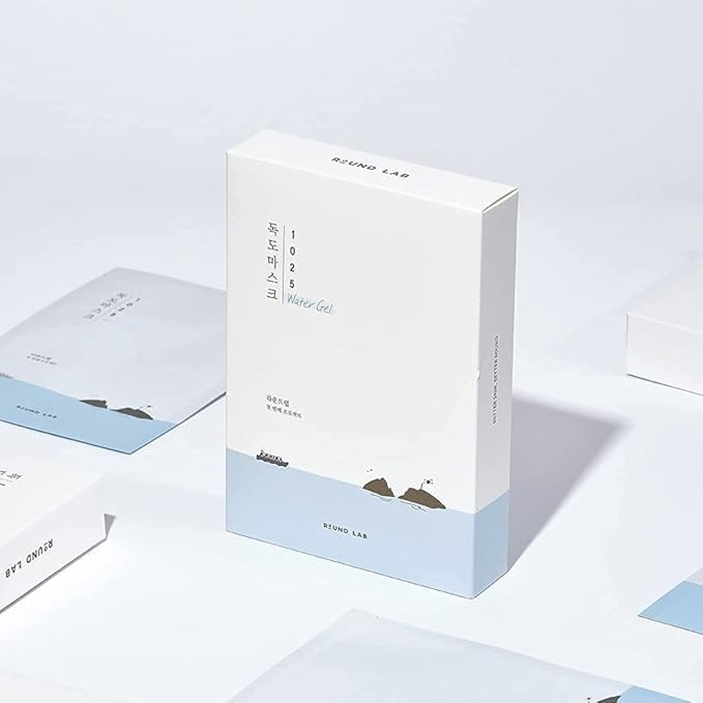 ROUND LAB 1025 Dokdo Hydrating Water Gel Mask 18 pcs
