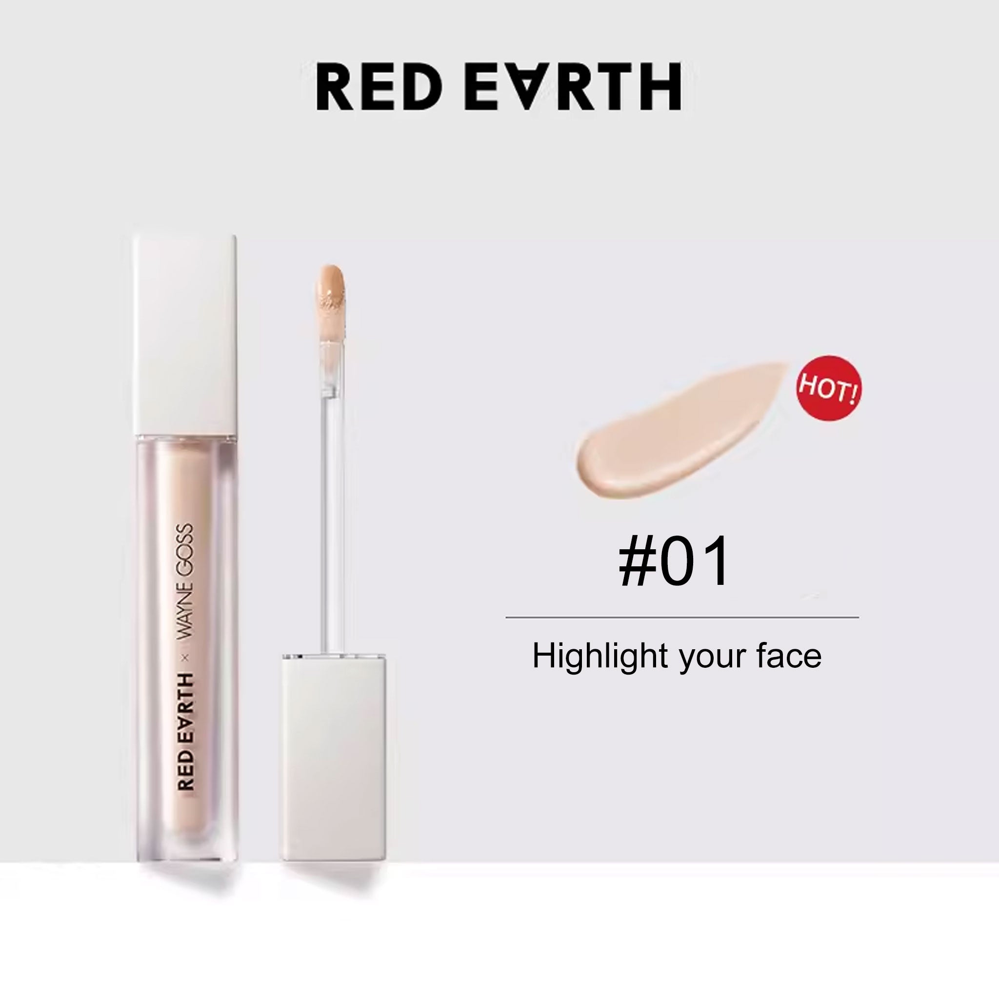 Red Earth红地球 Goss 合作款*遮瑕膏 5.5g