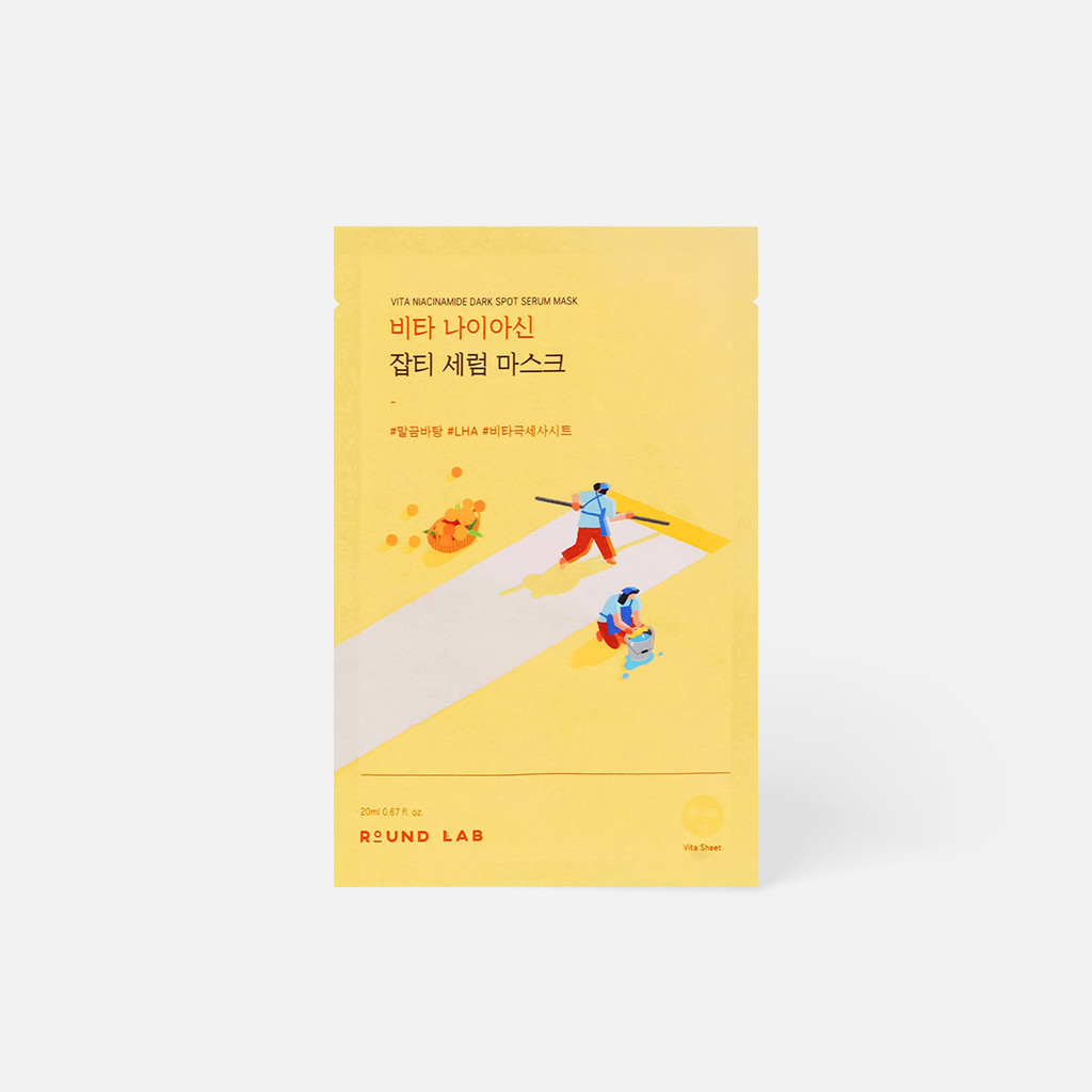 Round Lab Vita Niacinamide Dark Spot Serum Mask