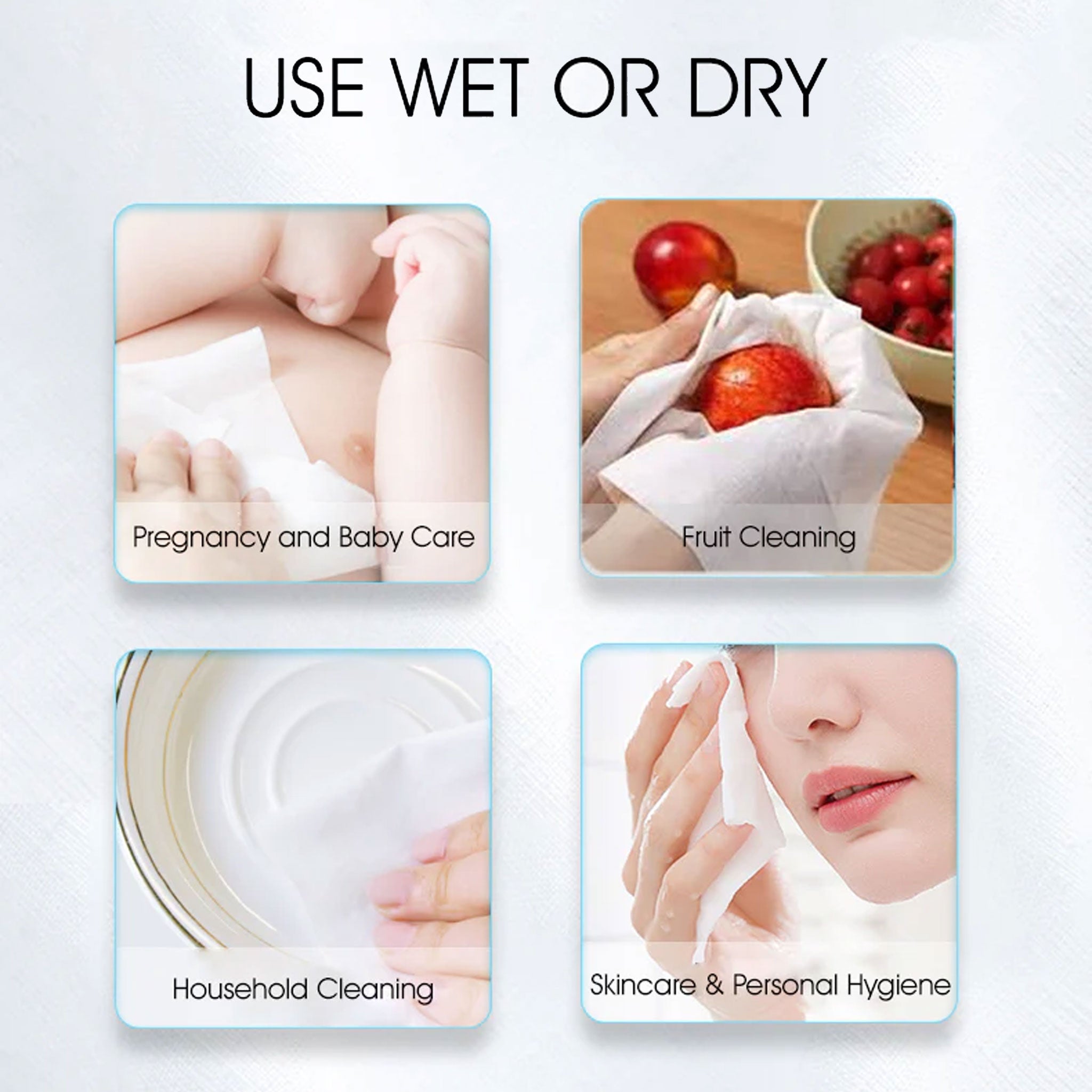 SHINO 高级护理棉柔巾