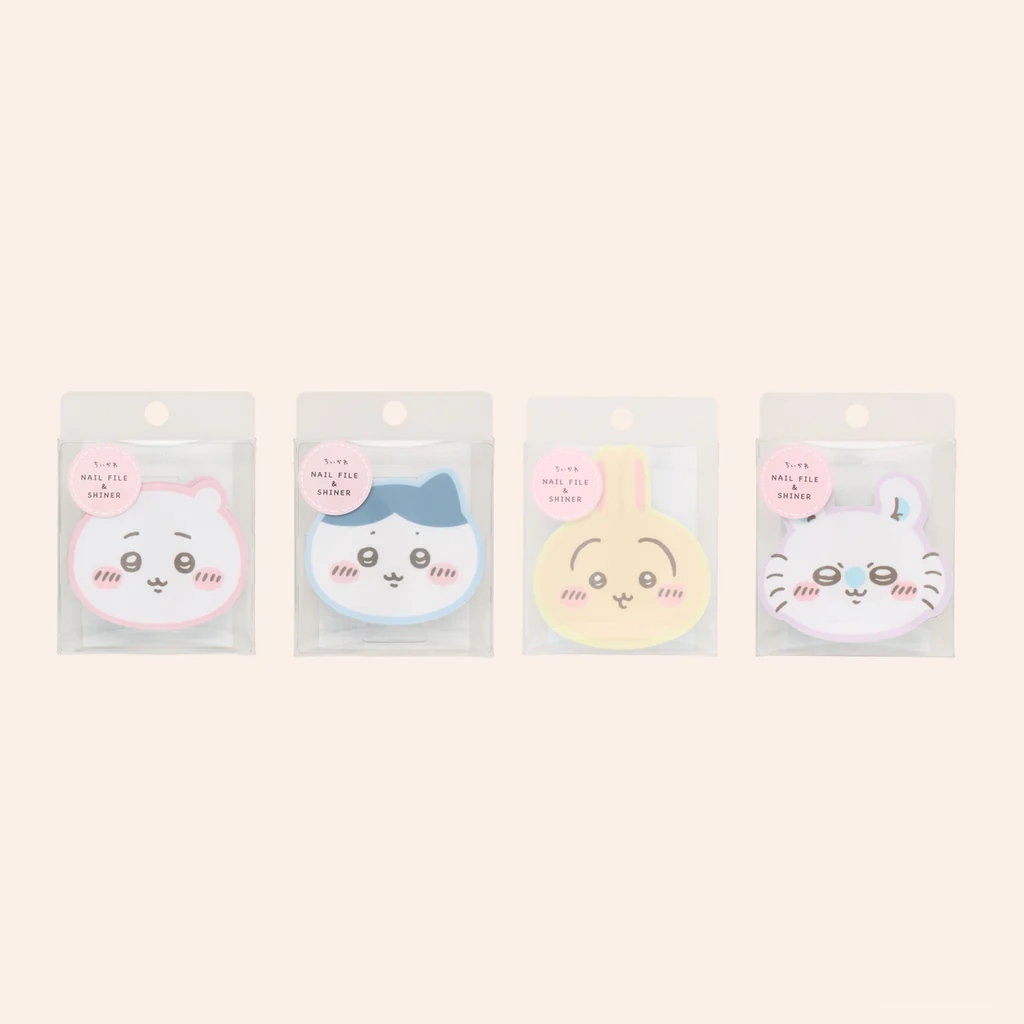 Chiikawa, Hachiware, Usagi, and Momonga merch nail shiner