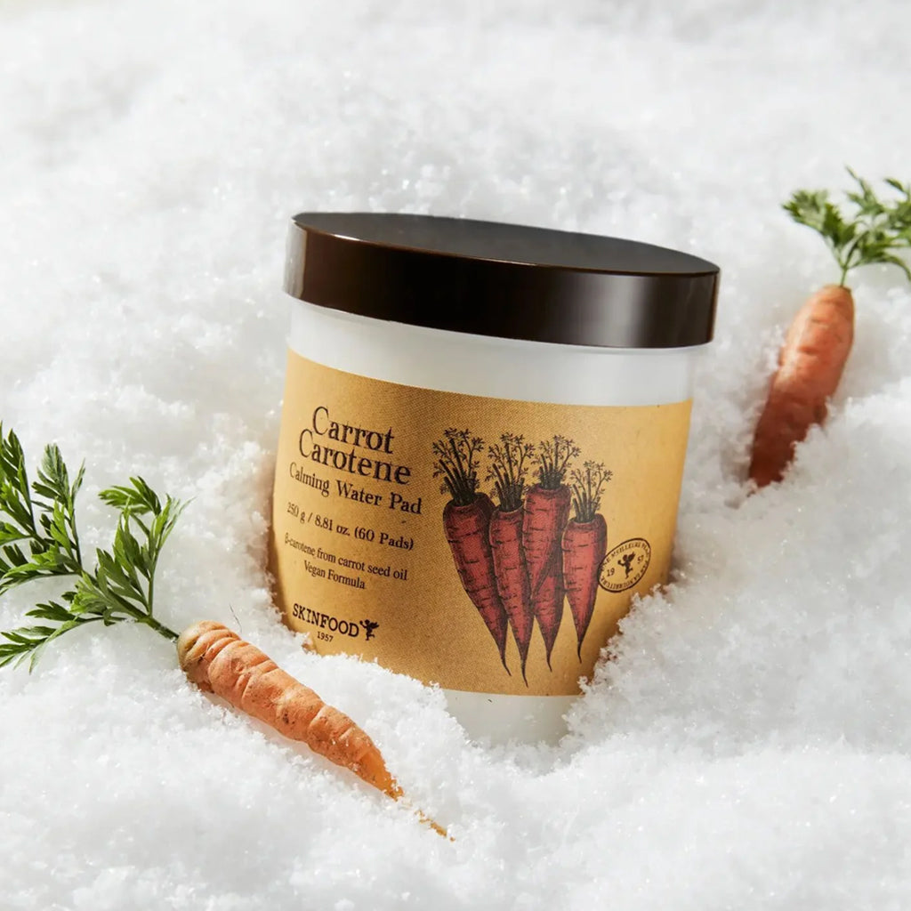 SKINFOOD 胡萝卜素镇静补爽肤棉片特惠套装