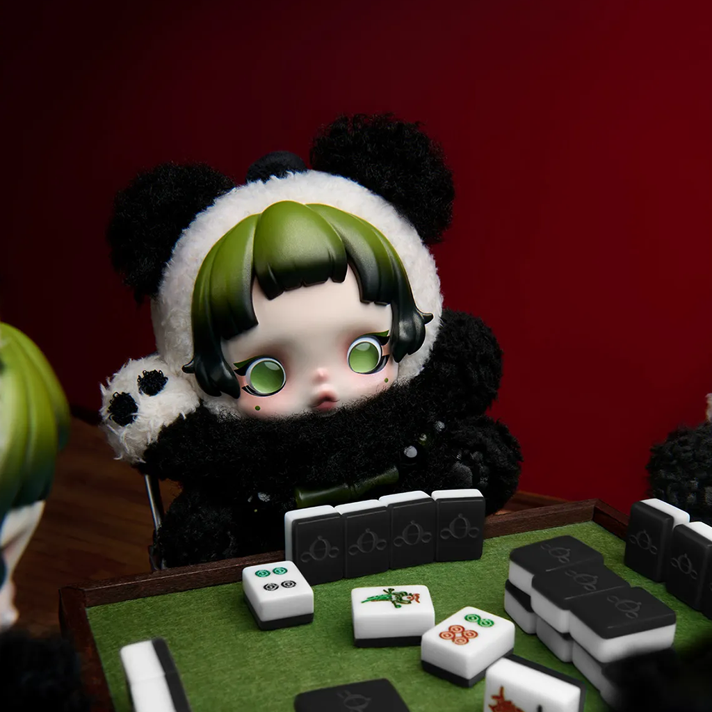 SKULLPANDA Lazy Panda Plush Doll Pendant