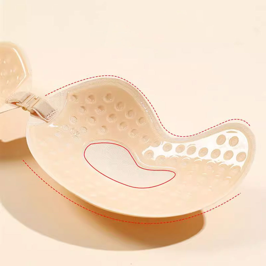 S REPUBLIC Push Up Invisible Strapless Bra