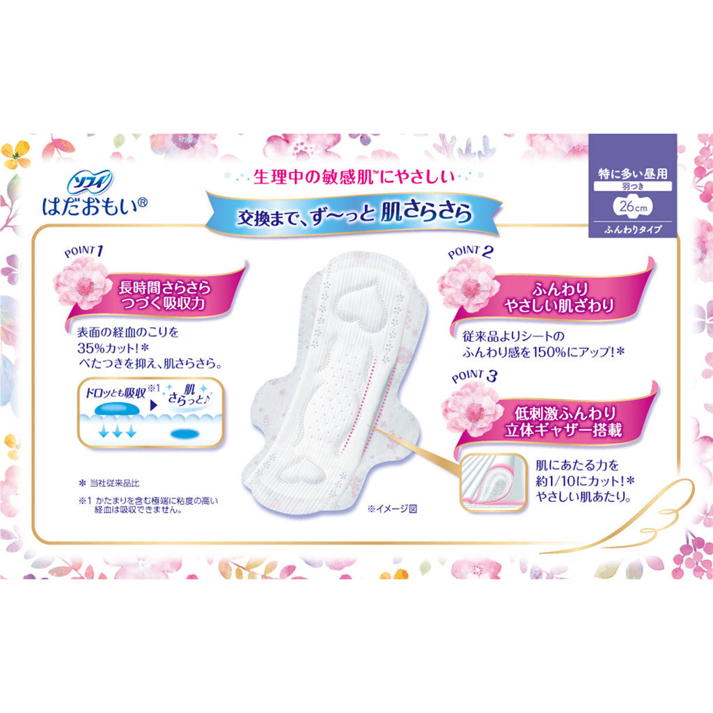 苏菲 Hada-Omoi 带侧翼 25cm 16个