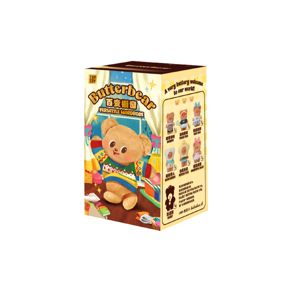 TOP TOY Butterbear Versatile Wardrobe Series Blind Box