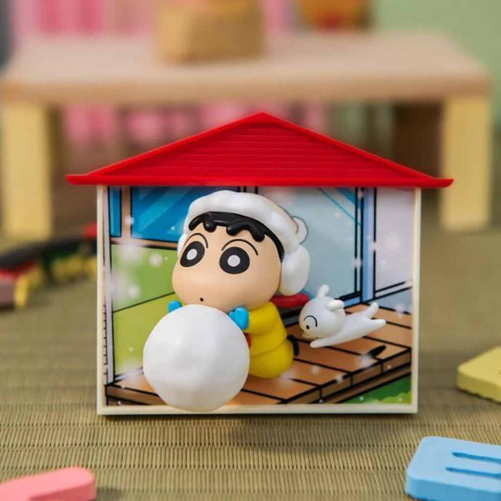 TOP TOY Crayon Shin-Chan Nohara Family Fridge Magnet Series Blind Box