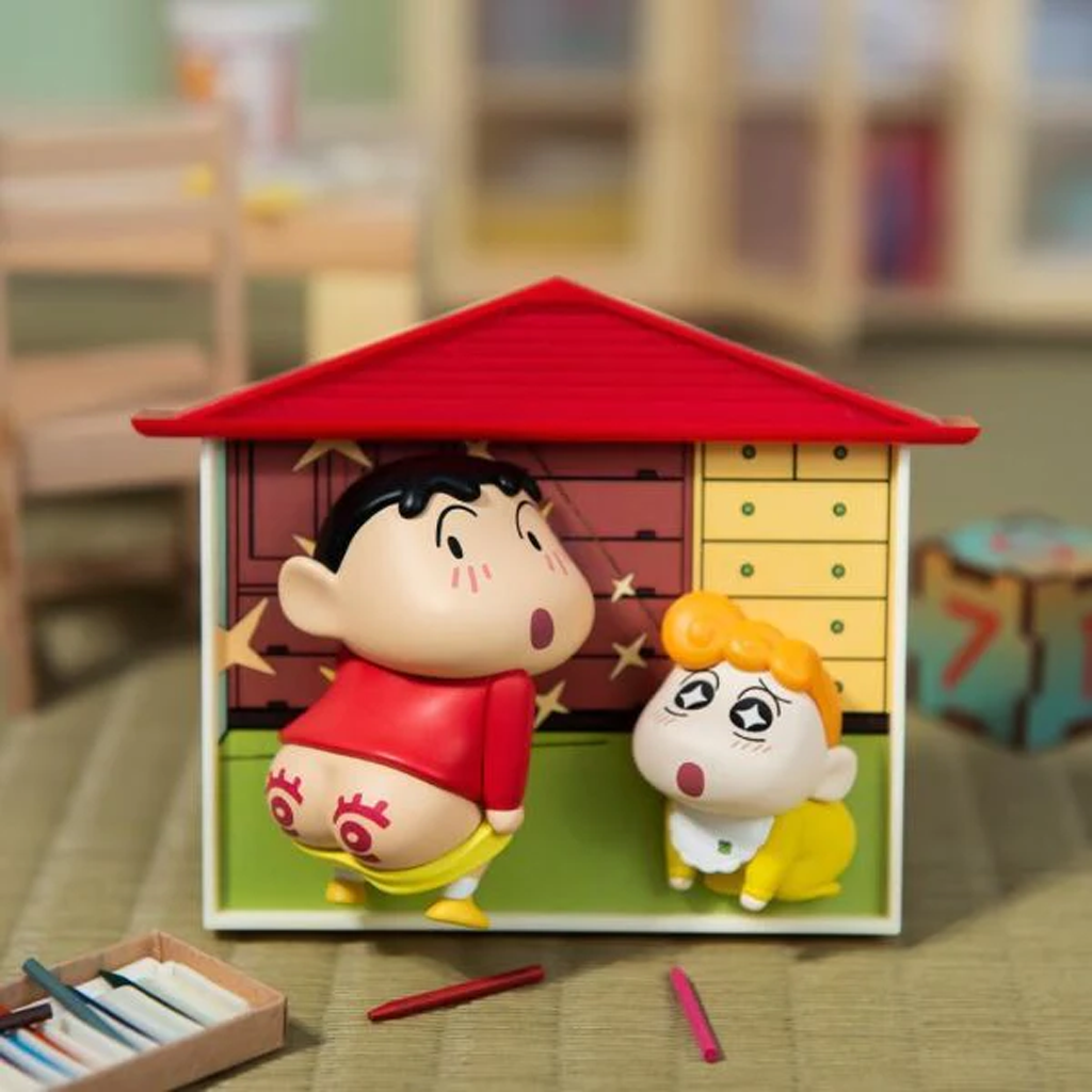 TOP TOY Crayon Shin-Chan Nohara Family Fridge Magnet Series Blind Box