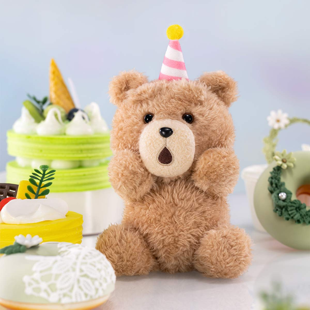 POP MART Ted2 Teddy Bear Action Plush Pendant Blind Box