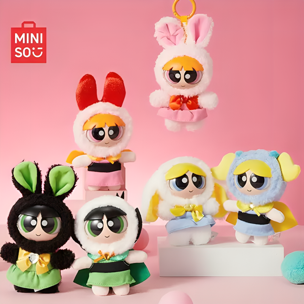 HUGKIS The Powerpuff Girls Plush Blind Box