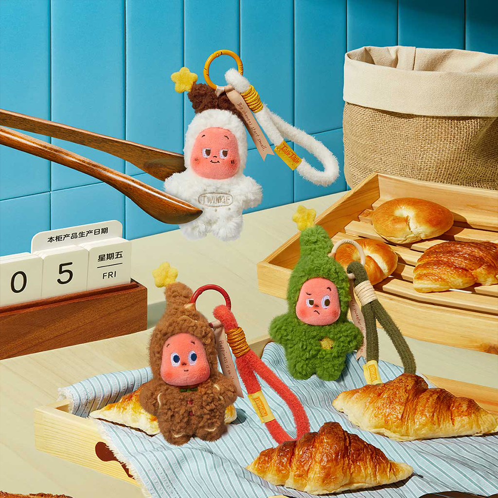 Twinkle Twinkle Savor the Moment Series-Fresh-Baked Mini Cookies Plush Pendant Blind Box