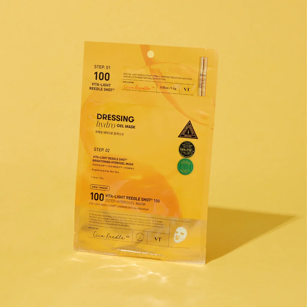 VT Vita-Light Reedle Shot 100 2-Step Hydrogel Mask 1pc
