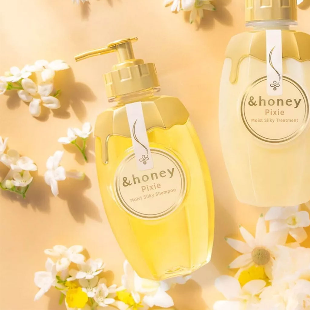 ViCREA &honey Pixie Moist Silky Shampoo 440ml