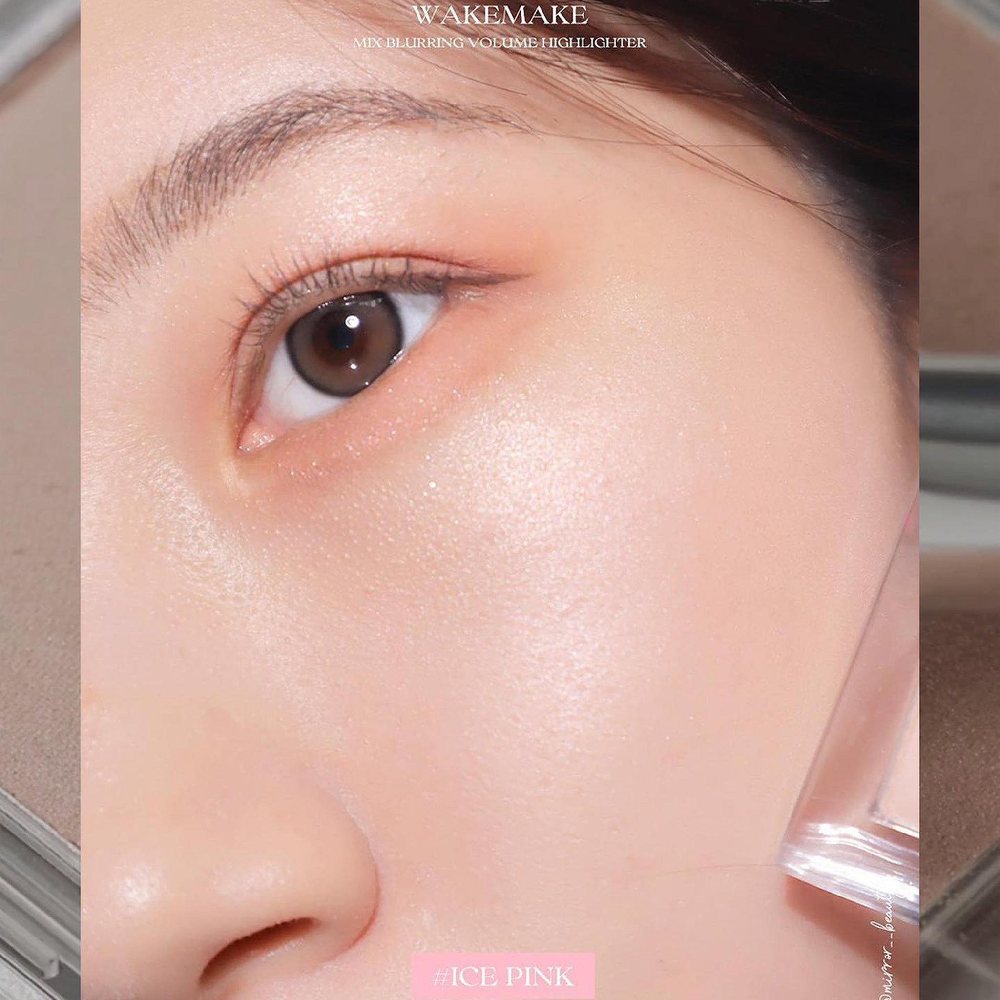 WAKEMAKE Volume Highlighter Ice Pink